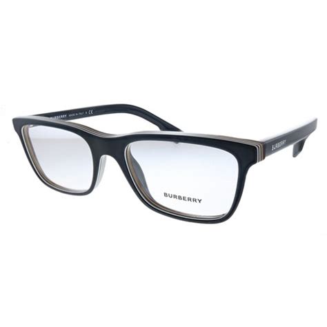 BURBERRY Eyeglasses BE 2292 3798 Check Multilayer Black